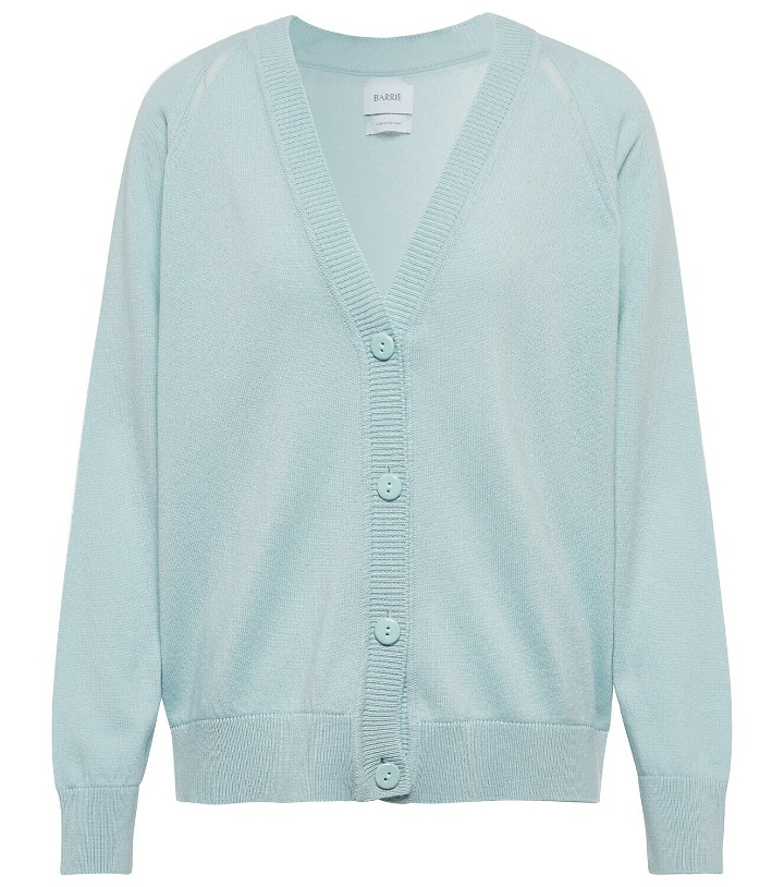 Photo: Barrie Cashmere cardigan
