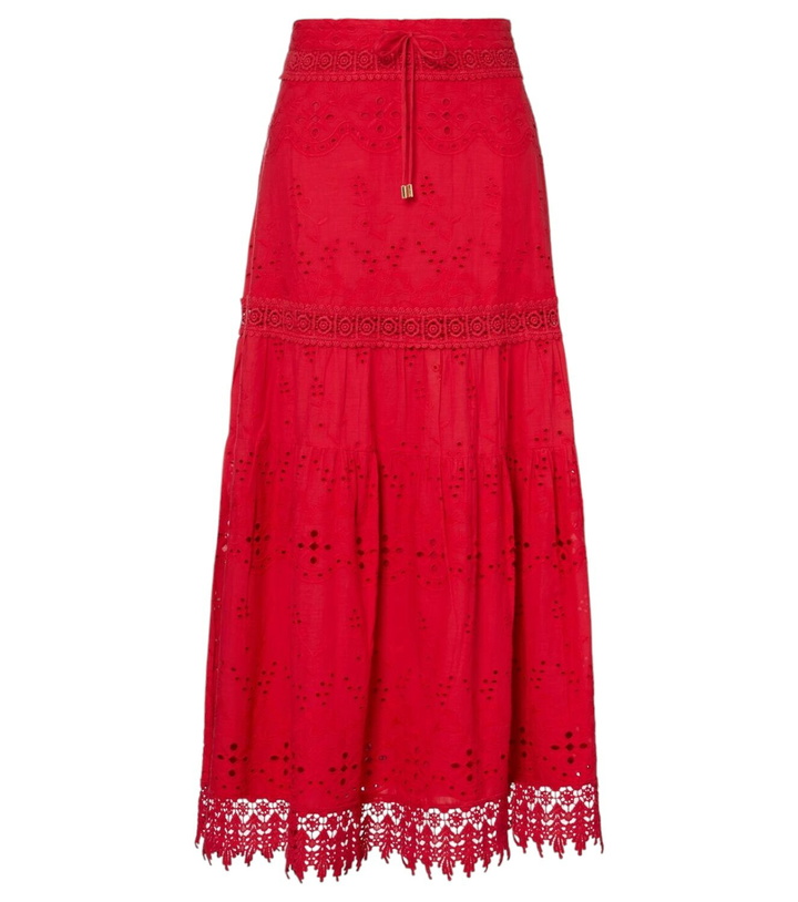 Photo: Melissa Odabash Alessia cotton maxi skirt