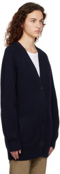 The Row Navy Novara Cardigan