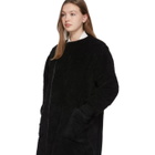 Chimala Reversible Black Fleece Coat