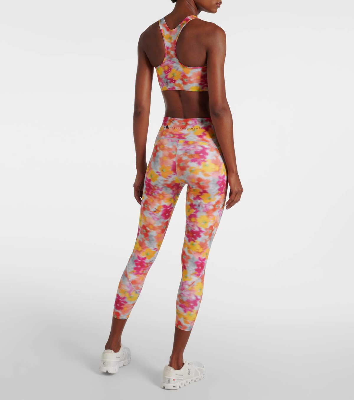 Adidas by Stella McCartney Printed sports bra