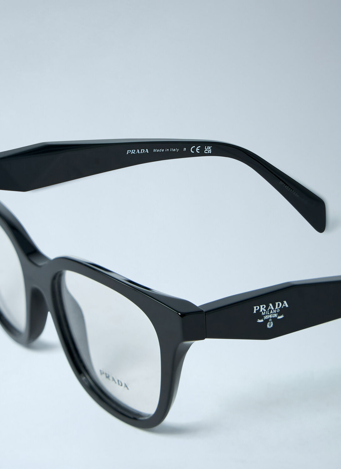 Prada Acetate Square Frame Glasses