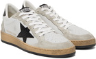 Golden Goose Gray Ball Star Sneakers