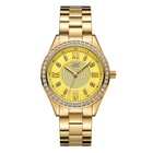 JBW Mondrian 34 Quartz Gold Dial Unisex Watch J6388D