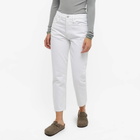 Frame Women's Le Original Jean in Rumpled Blanc Grind