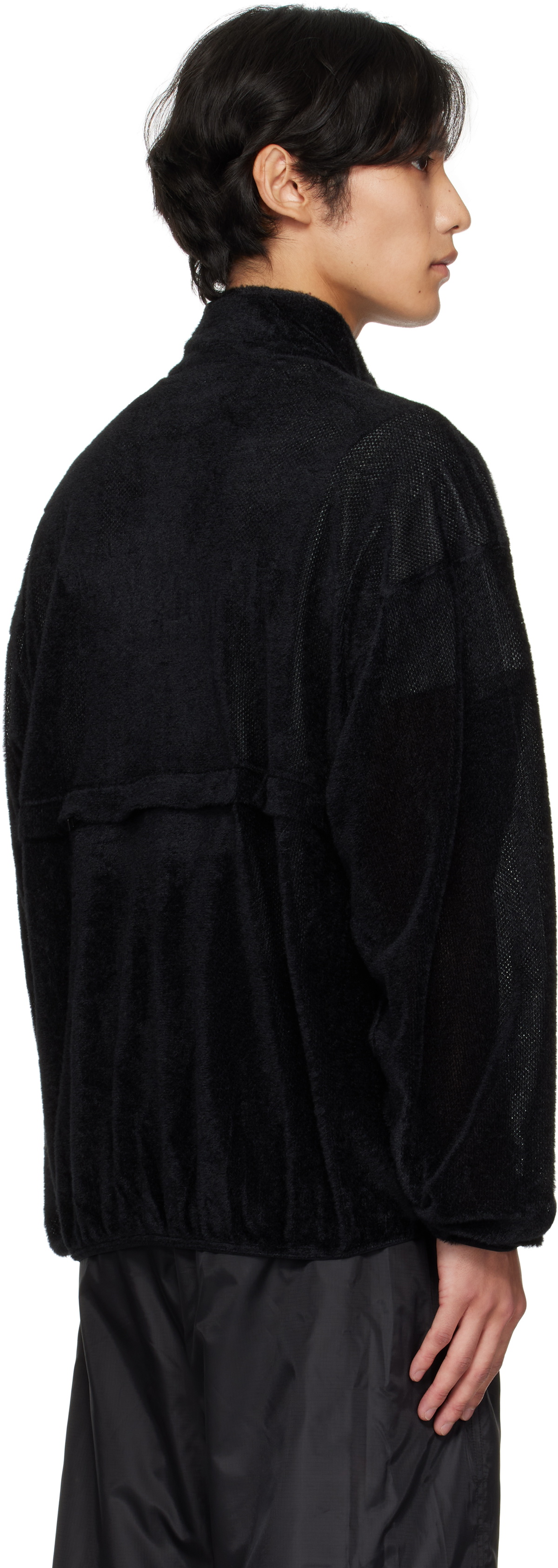 LE17SEPTEMBRE Black Half-Zip Anorak