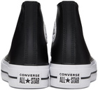 Converse Black Chuck Taylor All Star Lift Leather High Top Sneakers