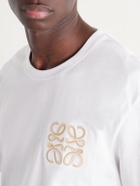 LOEWE - Paula's Ibiza Logo-Embroidered Cotton T-Shirt - White
