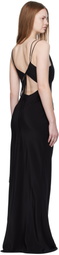 Paris Georgia Black Elemental Bernie Slip Dress