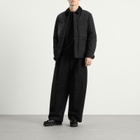 Junya Watanabe MAN Men's Oxford Leather Jacket in Black Red