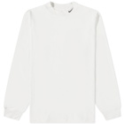 Nike Men's Life Mock Neck Shirt in Phantom/Black