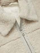 Mr P. - Shearling Fleece Jacket - Neutrals