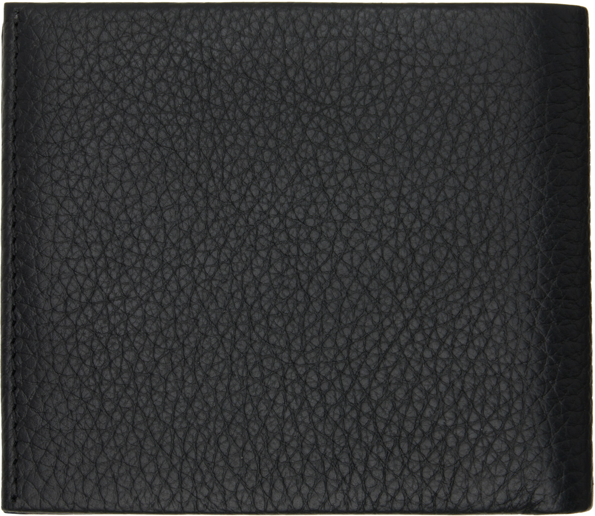 BOSS Black Logo Lettering Grained-Leather Wallet
