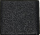 BOSS Black Logo Lettering Grained-Leather Wallet
