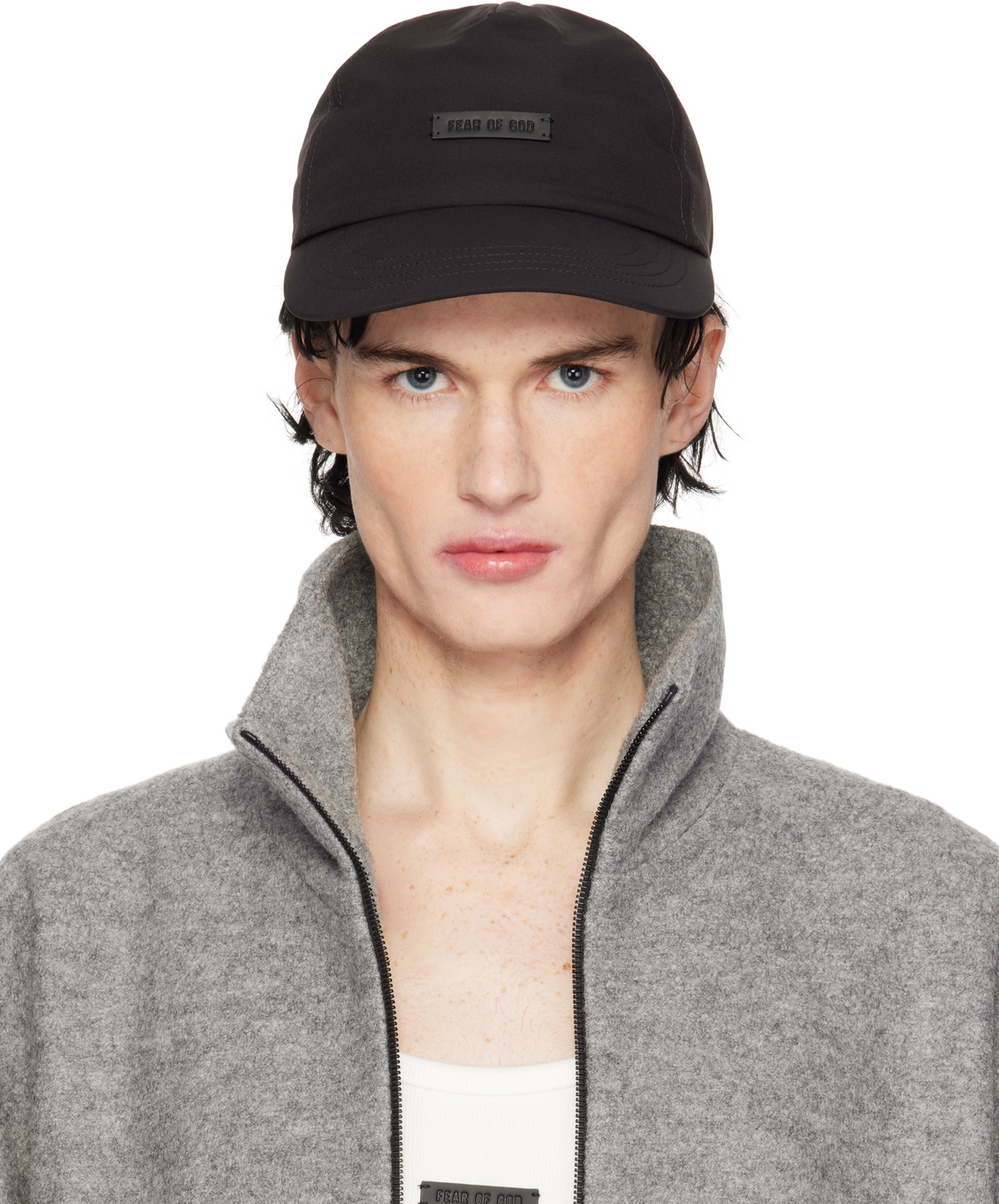 Fear of God Black Baseball Cap