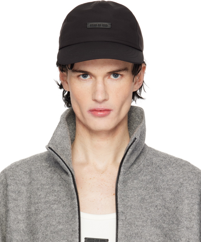Photo: Fear of God Black Baseball Cap