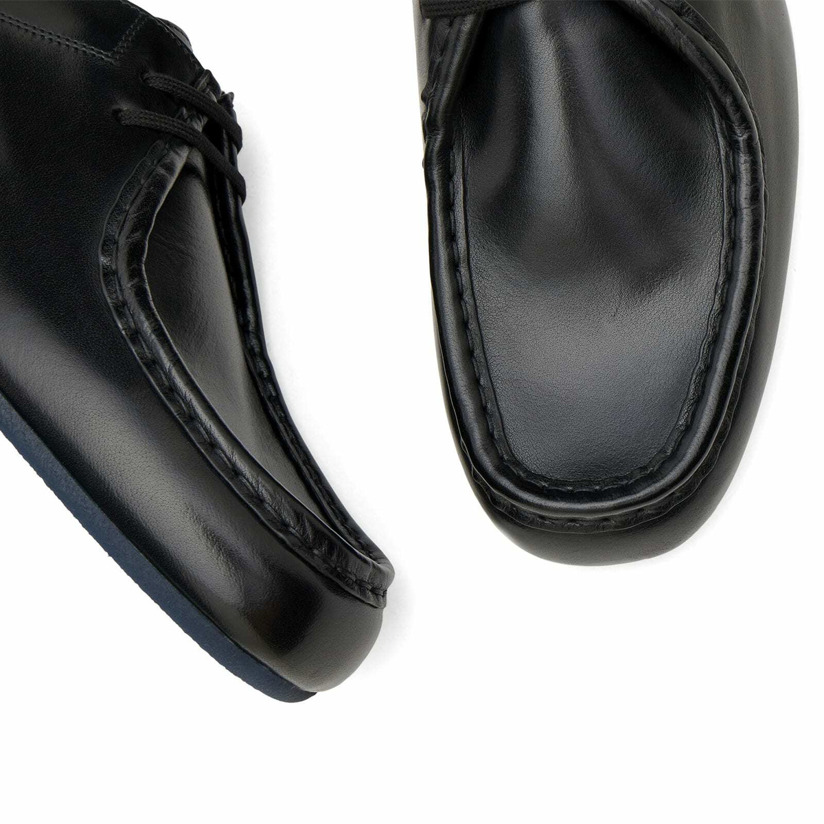 Jil Sander Men's Leather Lace Up Shoe in Black