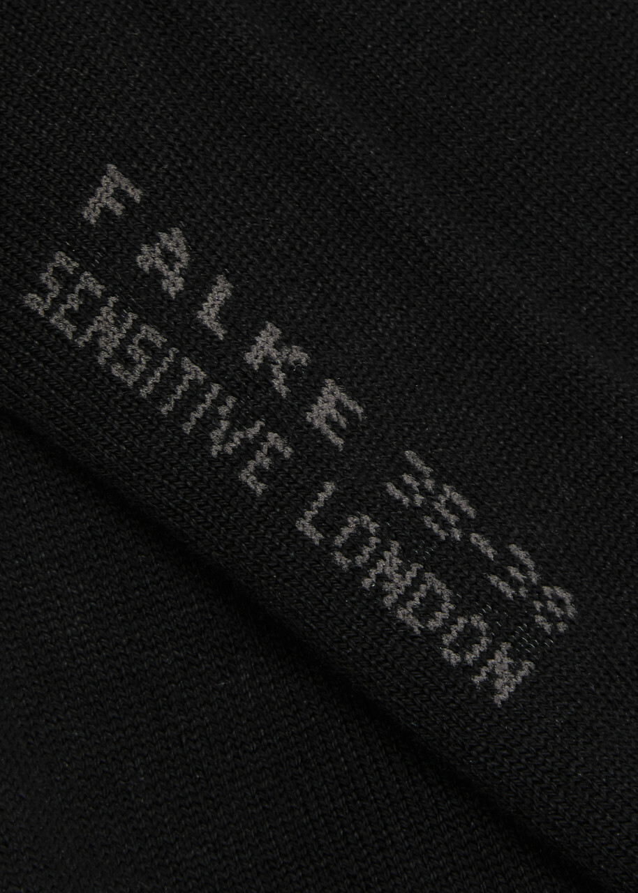 Falke Sensitive London Cotton-blend Socks Black