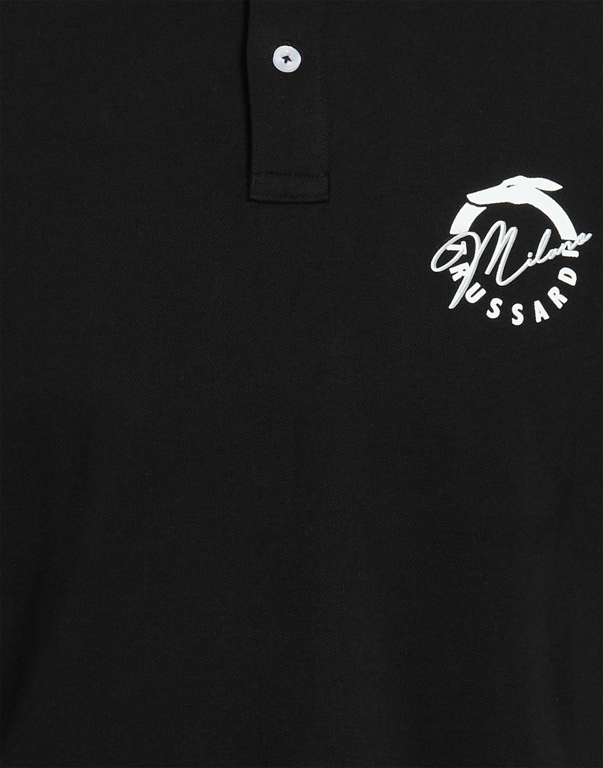 Trussardi Mens Polo shirt in Black
