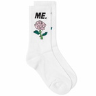 Melody Ehsani Women's ME. Rose Sock in White