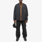 Eastlogue Men's Wide Fit Field Pant in Black Sateen