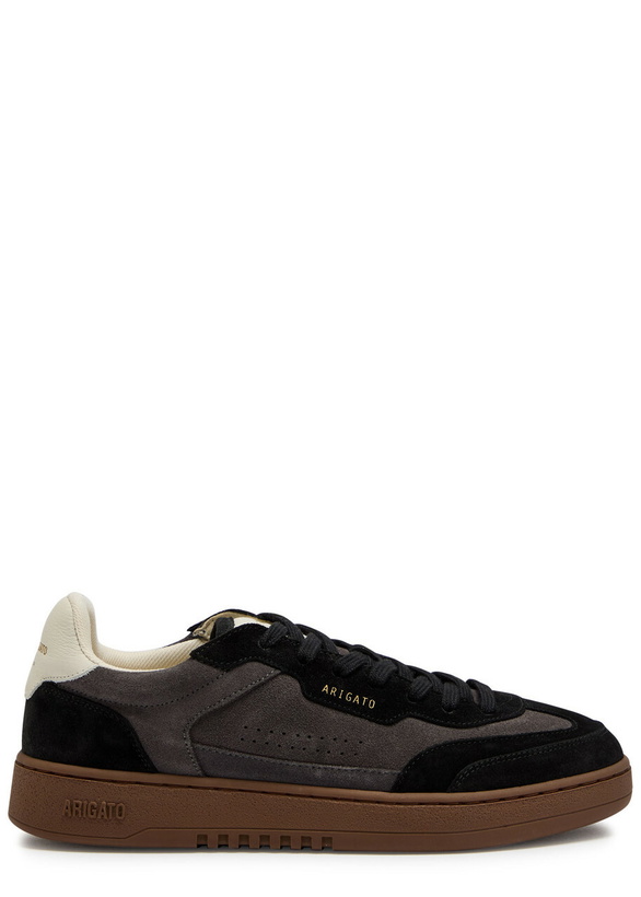 Photo: Axel Arigato Dice T-toe Panelled Suede Sneakers Black