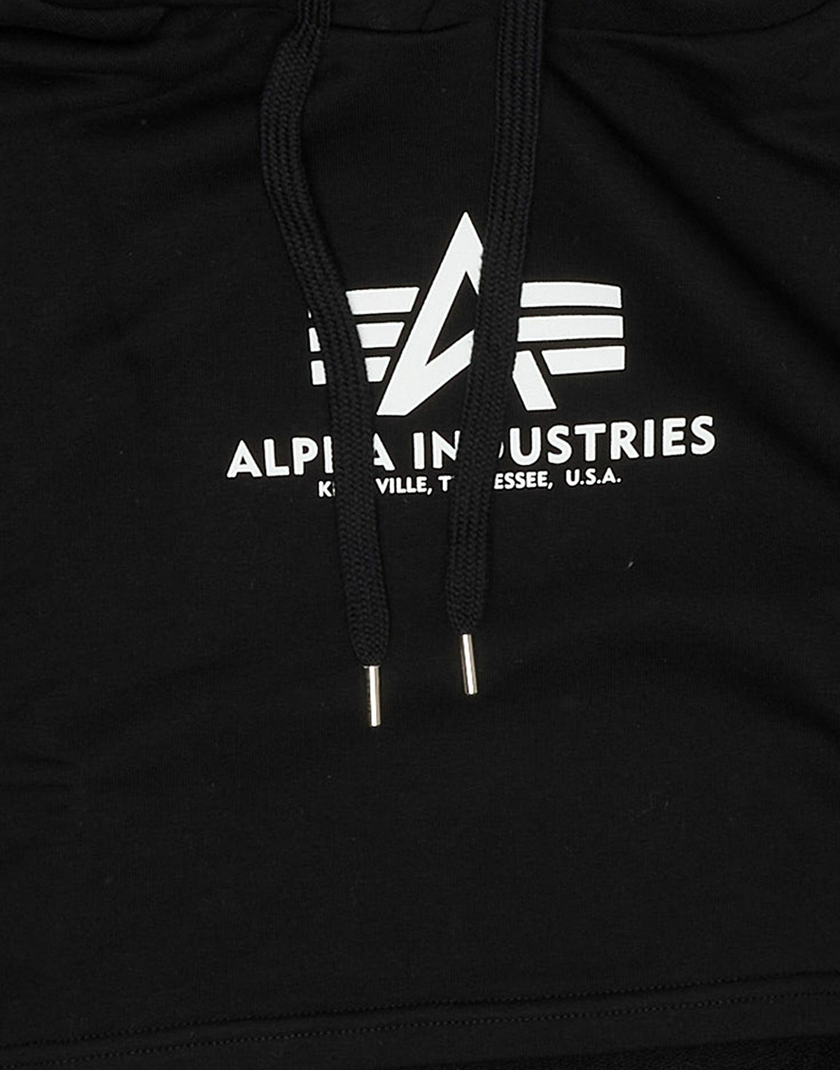 Alpha Industries Womens Sweatshirt in Black