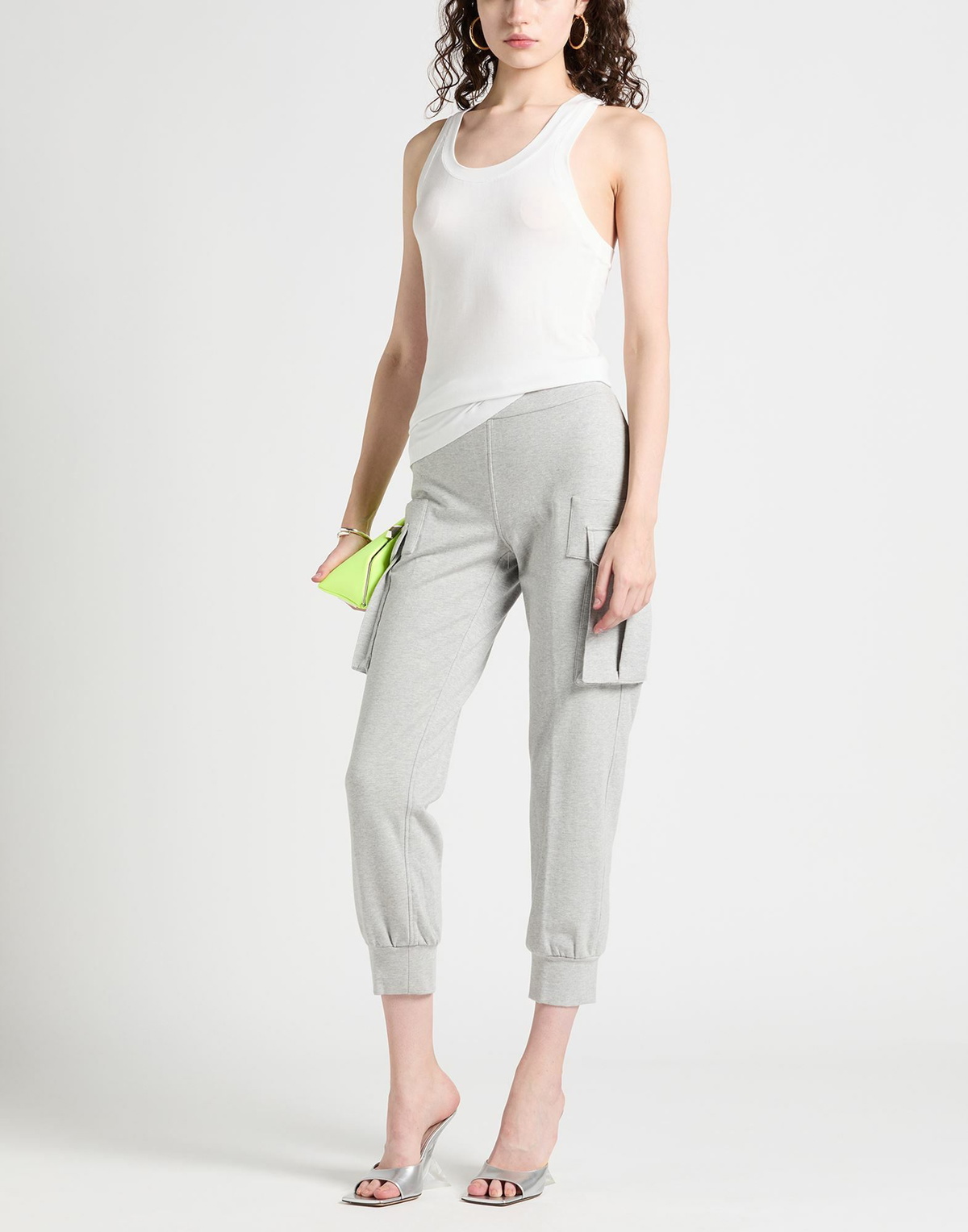Norma Kamali Womens Tank top in White