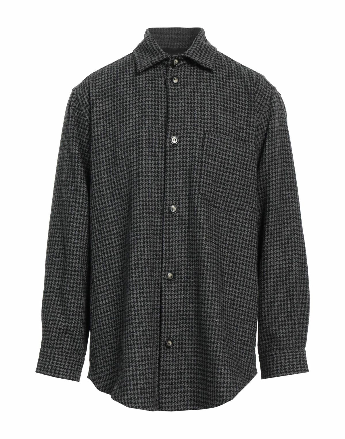 Nanushka Mens Shirt Charcoal