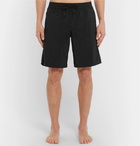 Versace - Long-Length Logo-Print Swim Shorts - Men - Black