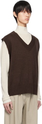 Mark Kenly Domino Tan Studio Brown Kalvin Vest