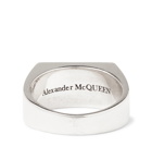 Alexander McQueen - Logo-Detailed Silver-Tone Ring - Silver