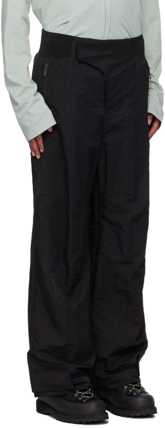 A. A. Spectrum Black Turf Trousers