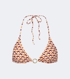 Melissa Odabash Venice printed bikini top