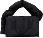 ISSEY MIYAKE Black Square Cushion Bag