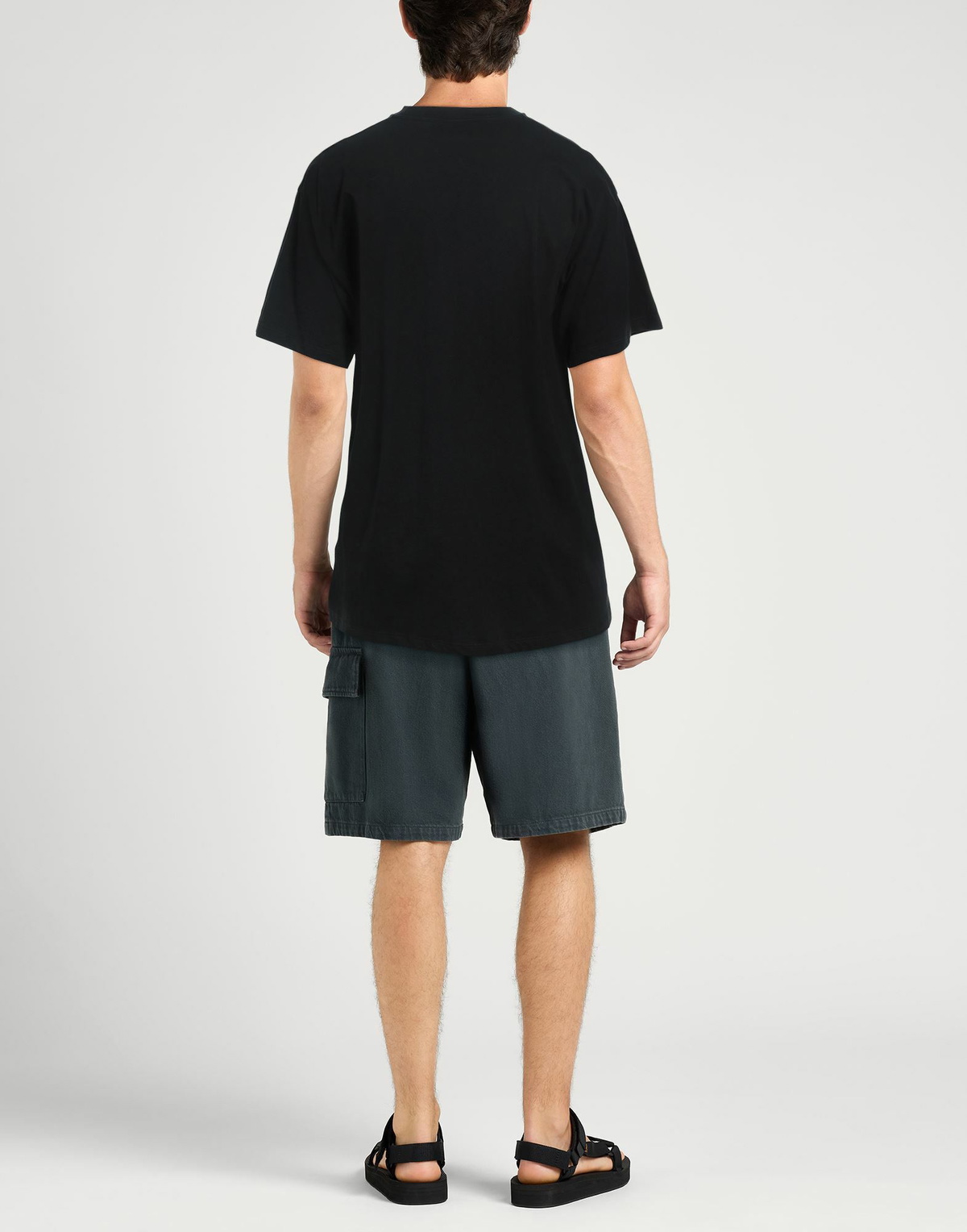 Aries Mens T-shirt in Black