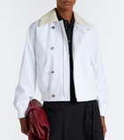 Bottega Veneta Intrecciato cotton blouson jacket