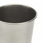 ferm LIVING Tumbled Cup in Stainless Steel 