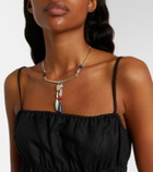 Staud Ayla linen crop top