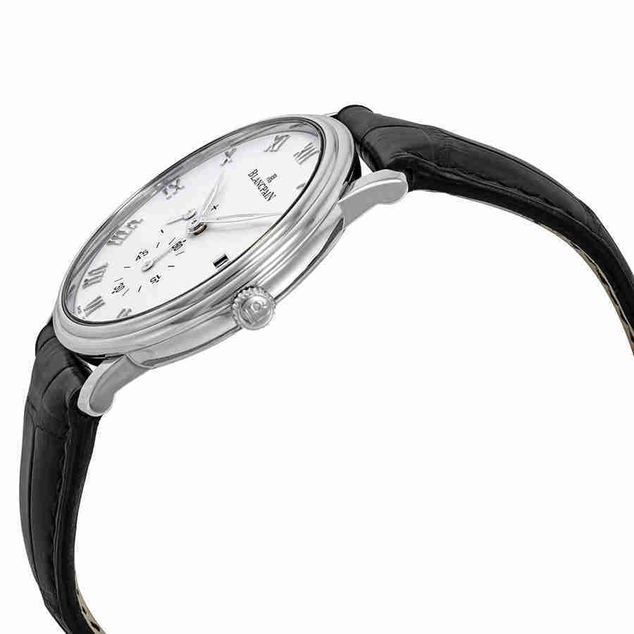 Blancpain Villeret Small Seconds Date & Power Reserve Mechanical Mens Watch 6606-1127-55B