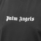 Palm Angels Men's Classic Logo T-Shirt in Black