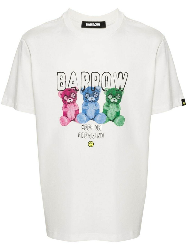 Barrow - Unisex - White - T-shirt