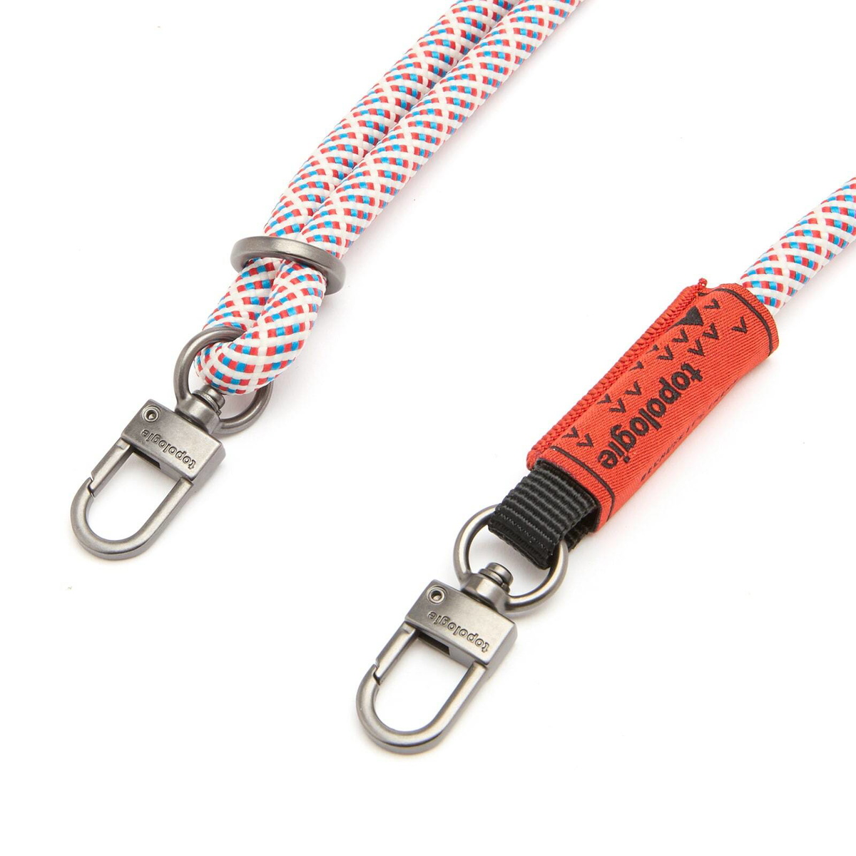 Topologie 8.0mm Rope Strap in Red/White/Blue Lattice 