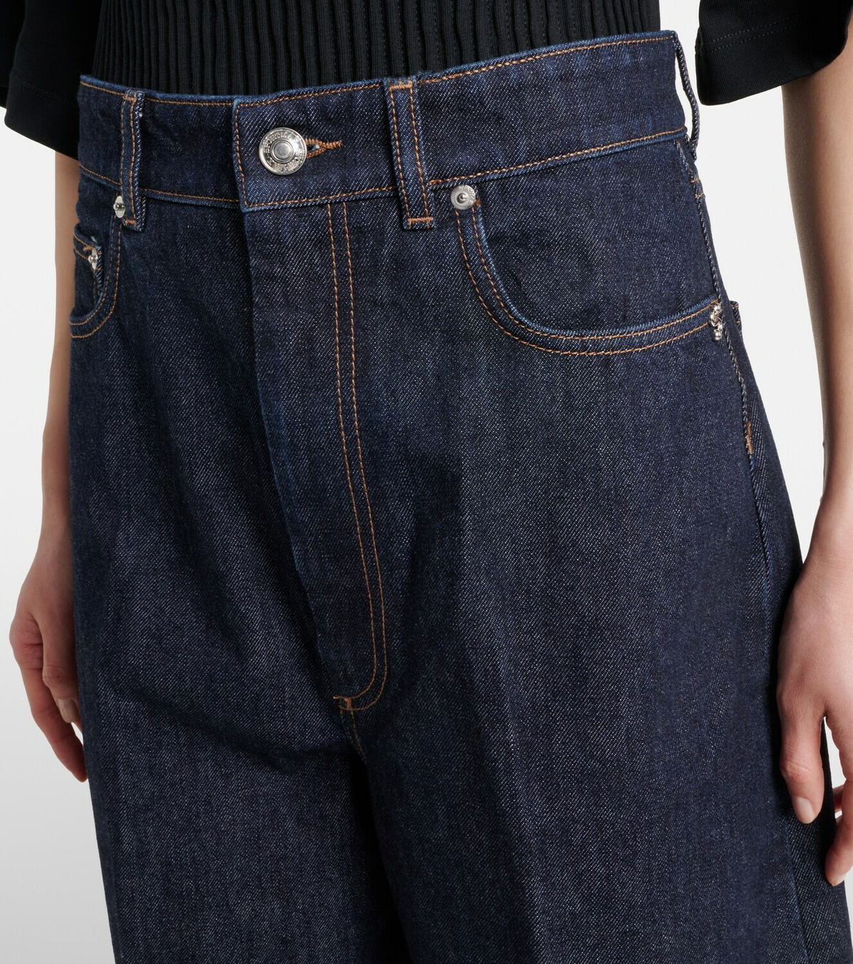 Sportmax Dangri wide-leg jeans