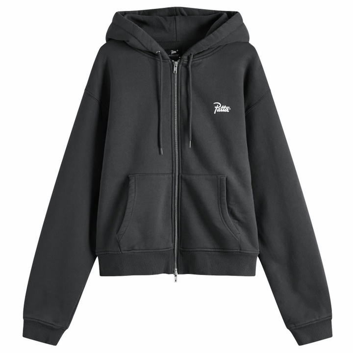 Photo: Patta Men's Classic Zip Hoodie in Forged Iron