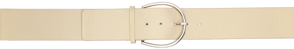 Maryam Nassir Zadeh Beige Vetiver Belt