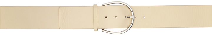 Photo: Maryam Nassir Zadeh Beige Vetiver Belt