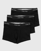 Calvin Klein Underwear TRUNK ICON COTTON STRETCH 3-PACK Black Mens Boxers & Brief