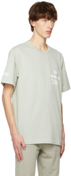 Helmut Lang Green Ski T-Shirt