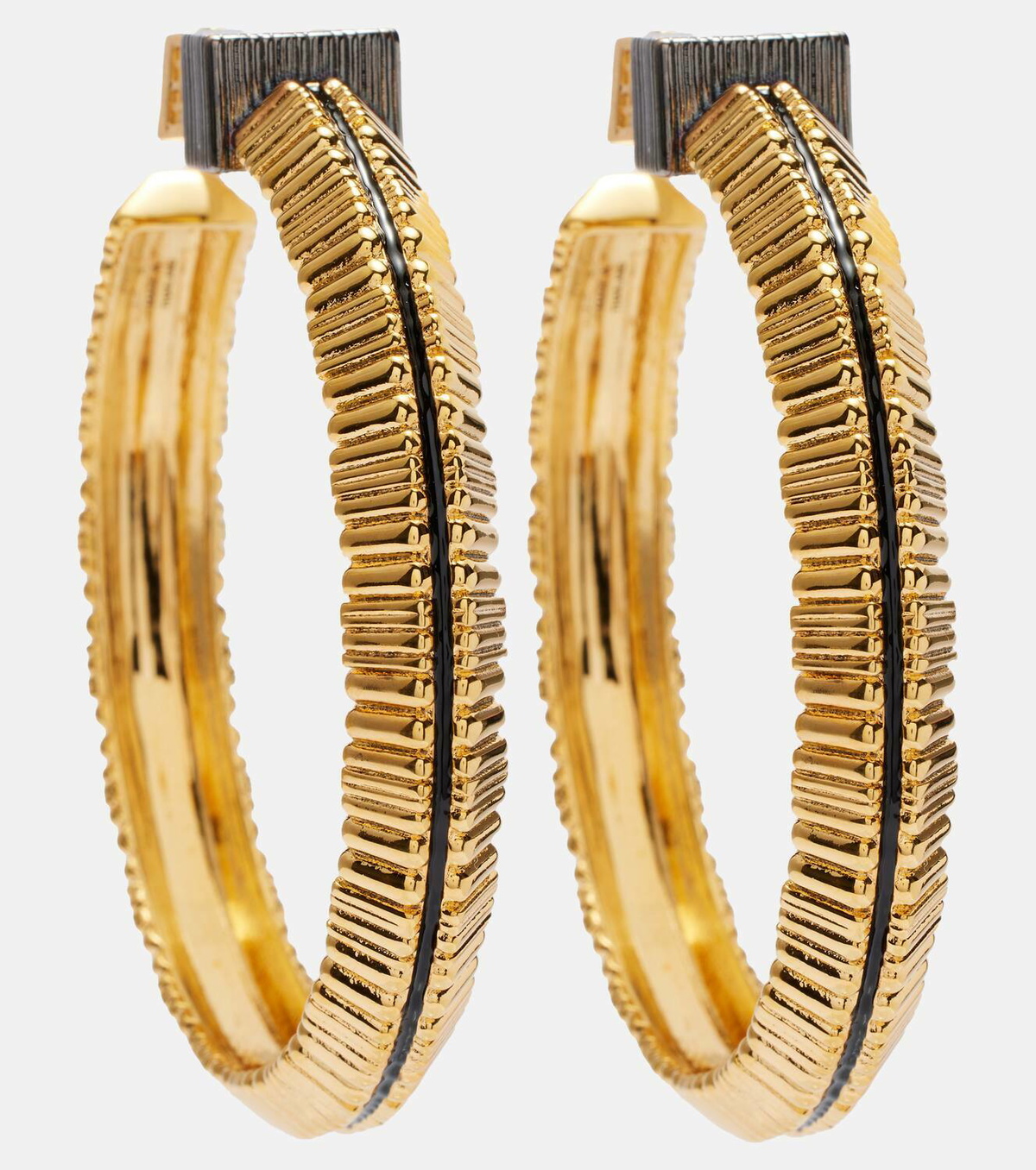 Balmain Perfume hoop earrings